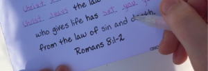 Romans 8 Written